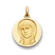 Médaille Becker Vierge Byzantine