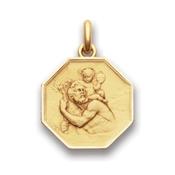 Médaille Becker Saint Christophe Octogone