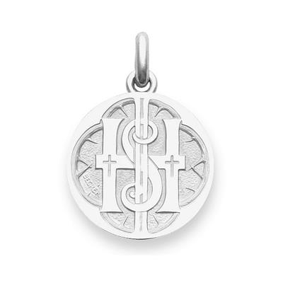 Médaille Becker or blanc Symbole Mono