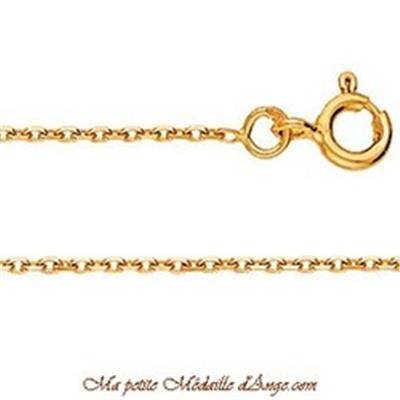 Chaine forcat lime or 18K