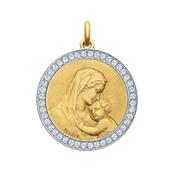 Médaille Bijoux Becker Maternité Entourage Diamants