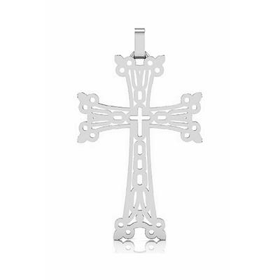 Croix Armenienne or blanc