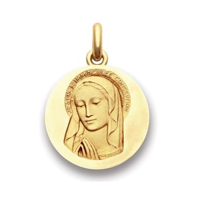 Médaille or Becker Vierge Immaculée