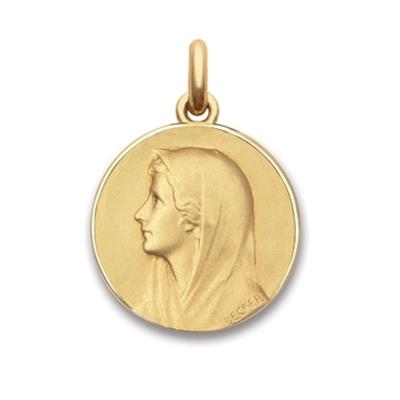 Médaille Becker Vierge Au Voile