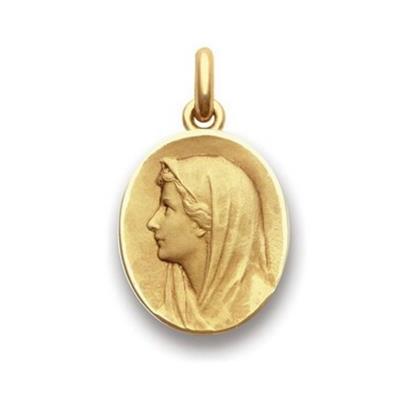 Médaille Becker Vierge Au Voile Ovale